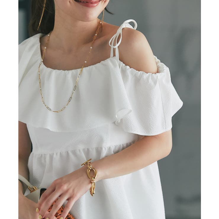 【La boutique BonBon】アシメラッフルキャミBL | PAL GROUP OUTLET | 詳細画像4 