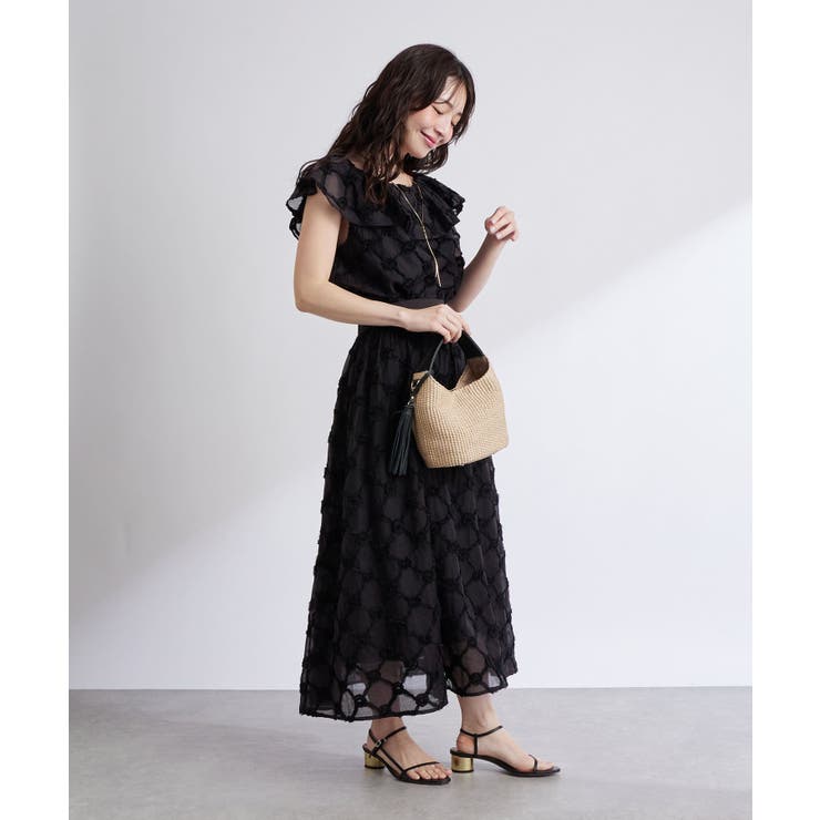 【La boutique BonBon】シアーローズギャザーSK | PAL GROUP OUTLET | 詳細画像4 