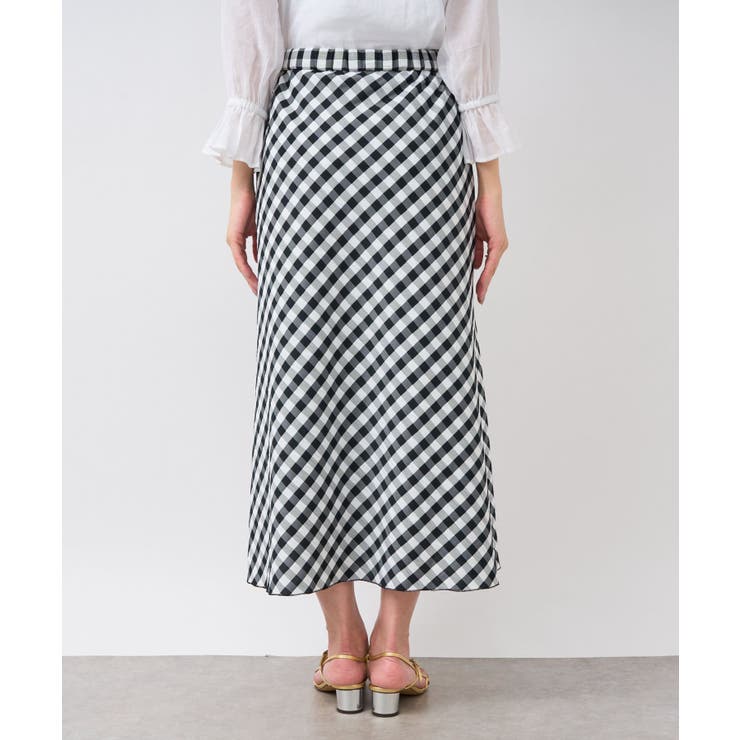 【La boutique BonBon】ギンガムチェックバイアスSK | PAL GROUP OUTLET | 詳細画像13 