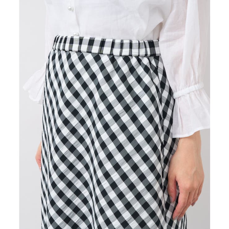 【La boutique BonBon】ギンガムチェックバイアスSK | PAL GROUP OUTLET | 詳細画像14 