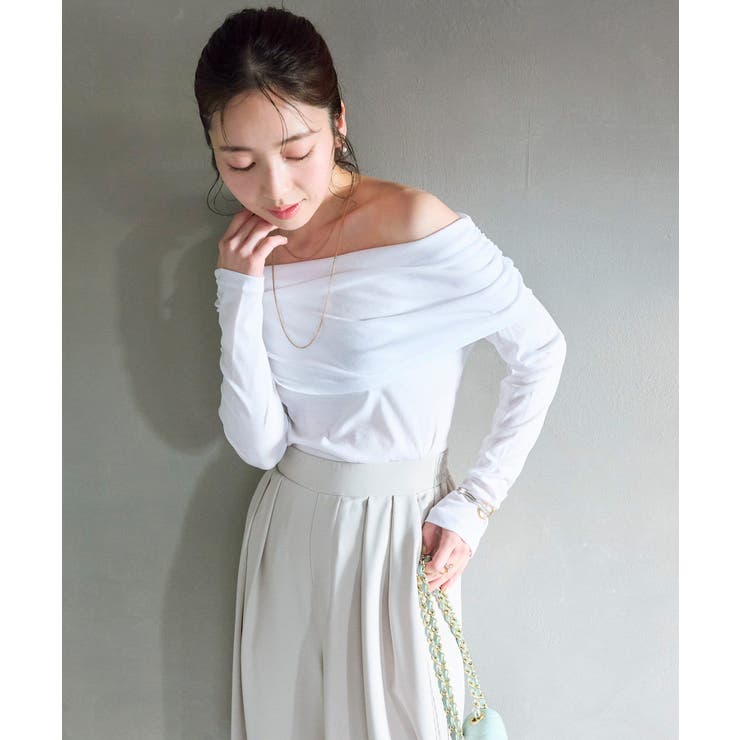 【La boutique BonBon】シアーオフショルCS | PAL GROUP OUTLET | 詳細画像2 