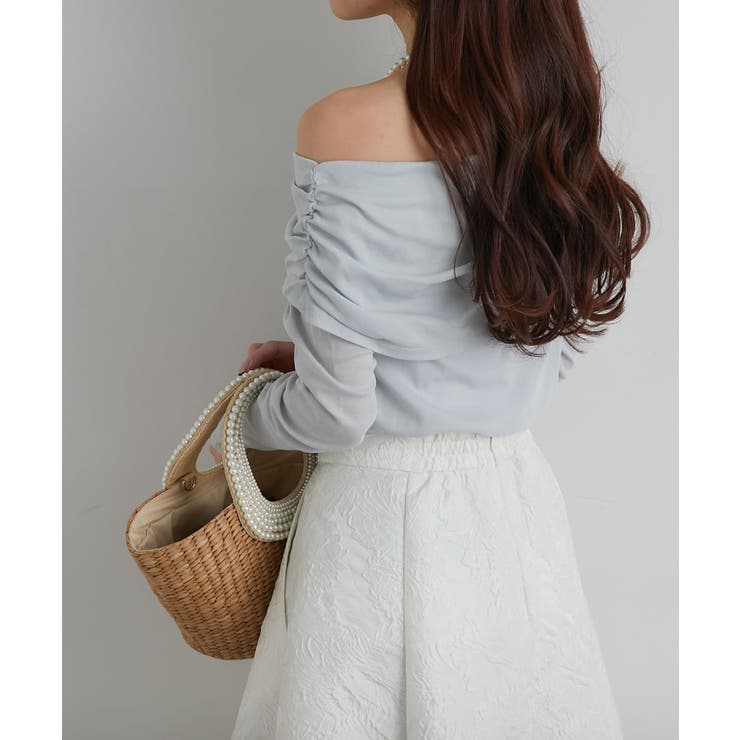 【La boutique BonBon】シアーオフショルCS | PAL GROUP OUTLET | 詳細画像19 