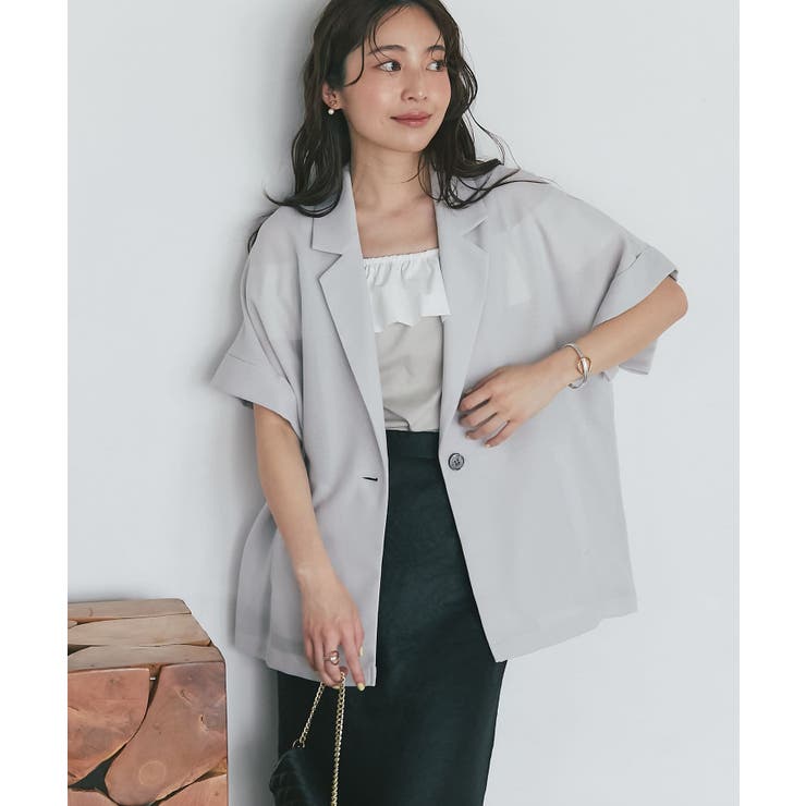 【La boutique BonBon】バイカラーフリルノースリCS | PAL GROUP OUTLET | 詳細画像10 