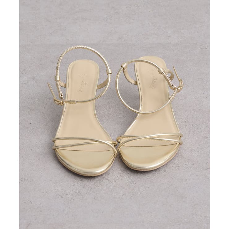 【Omekashi】クロスストラップヒールサンダル | PAL GROUP OUTLET | 詳細画像17 