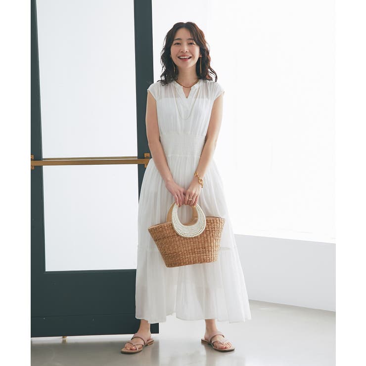 WH | 【La boutique BonBon】コットンボイルウエストシャーリングＯ… | PAL GROUP OUTLET