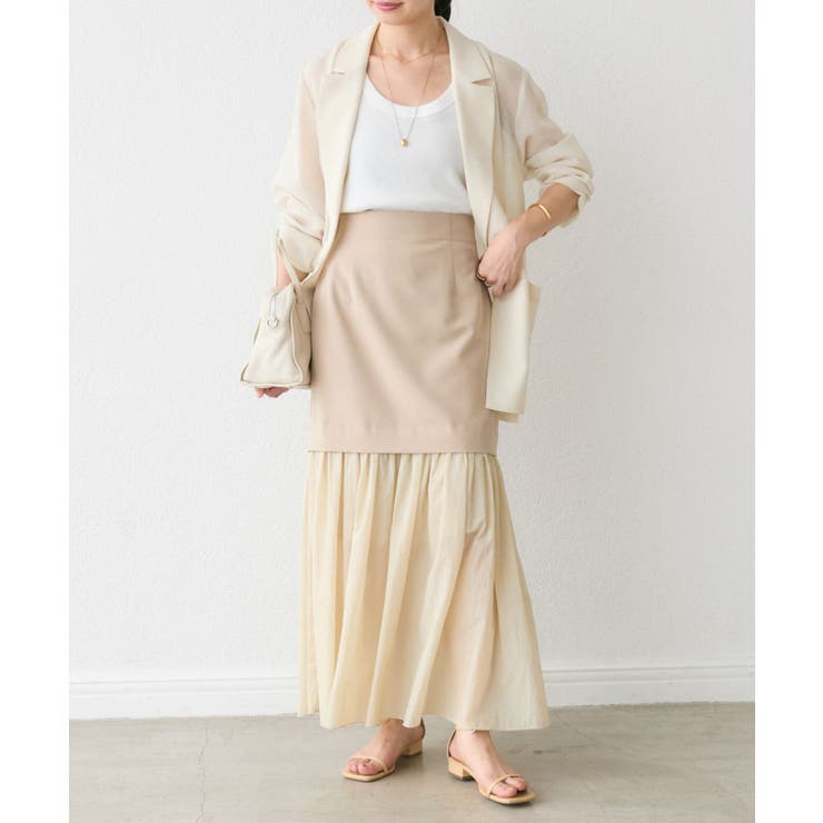 【RIVE DROITE】カラミメッシュテーラードJK | PAL GROUP OUTLET | 詳細画像15 