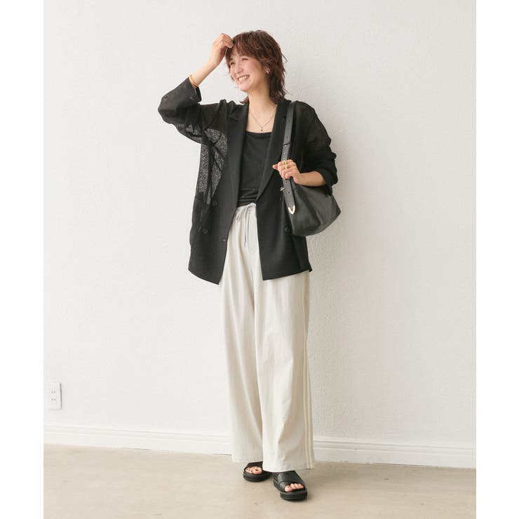 【RIVE DROITE】カラミメッシュテーラードJK | PAL GROUP OUTLET | 詳細画像32 