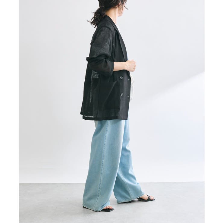 【RIVE DROITE】カラミメッシュテーラードJK | PAL GROUP OUTLET | 詳細画像26 