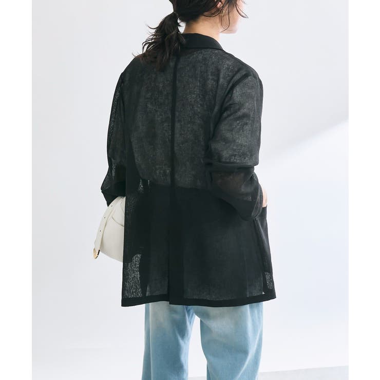 【RIVE DROITE】カラミメッシュテーラードJK | PAL GROUP OUTLET | 詳細画像30 