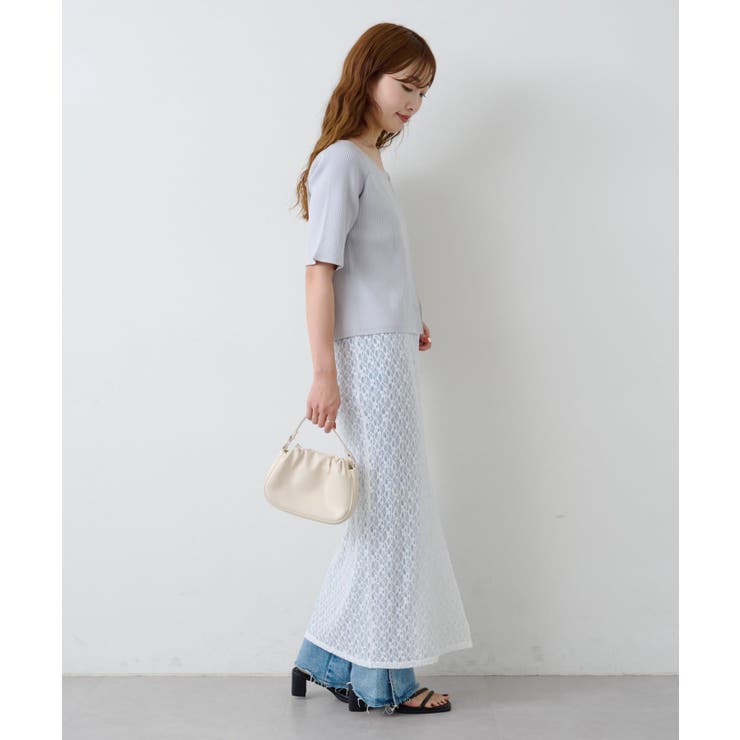 【Kastane】B レーススリットスカート | PAL GROUP OUTLET | 詳細画像7 