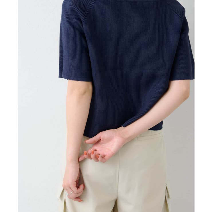 【Kastane】B オフショルZIPカーディガン | PAL GROUP OUTLET | 詳細画像12 