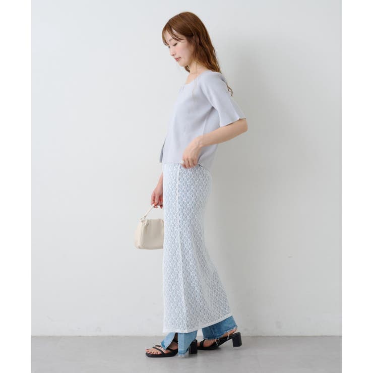 【Kastane】B オフショルZIPカーディガン | PAL GROUP OUTLET | 詳細画像31 