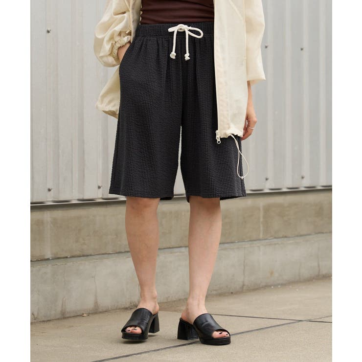 【Kastane】STRETCH SEERSUCKER EASY SHORTS | PAL GROUP OUTLET | 詳細画像13 
