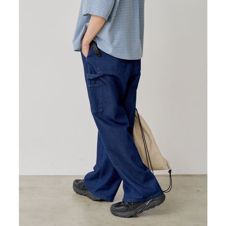【Kastane】DOUBLE KNEE PAINTER PANTS | PAL GROUP OUTLET | 詳細画像11 