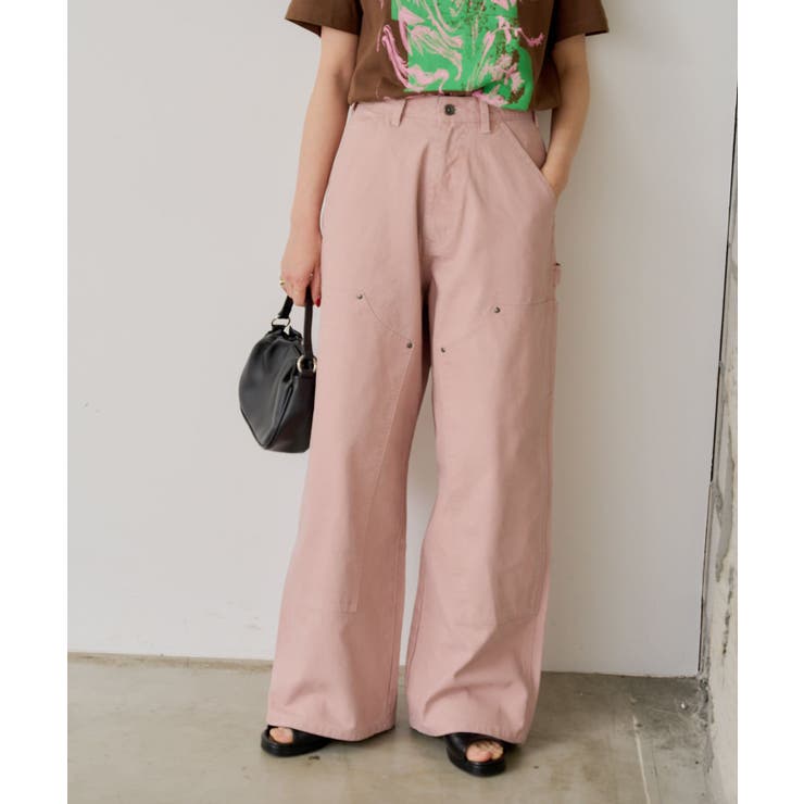 【Kastane】DOUBLE KNEE PAINTER PANTS | PAL GROUP OUTLET | 詳細画像1 