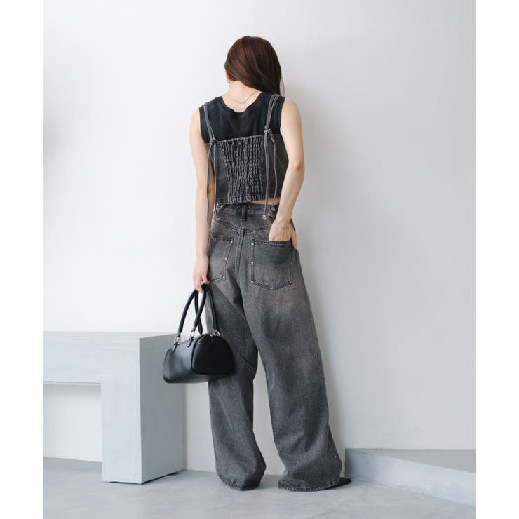 【Kastane】スタッズデニムビスチェ | PAL GROUP OUTLET | 詳細画像18 