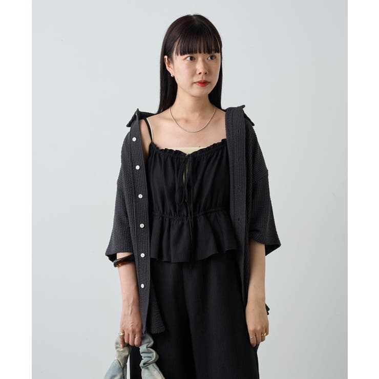 【Kastane】STRETCH SEERSUCKER SHORT | PAL GROUP OUTLET | 詳細画像4 