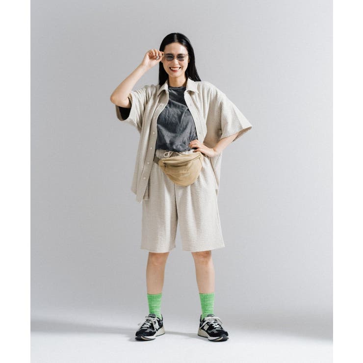 【Kastane】STRETCH SEERSUCKER SHORT | PAL GROUP OUTLET | 詳細画像19 