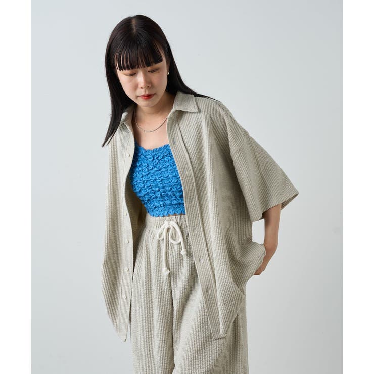 【Kastane】STRETCH SEERSUCKER SHORT | PAL GROUP OUTLET | 詳細画像21 