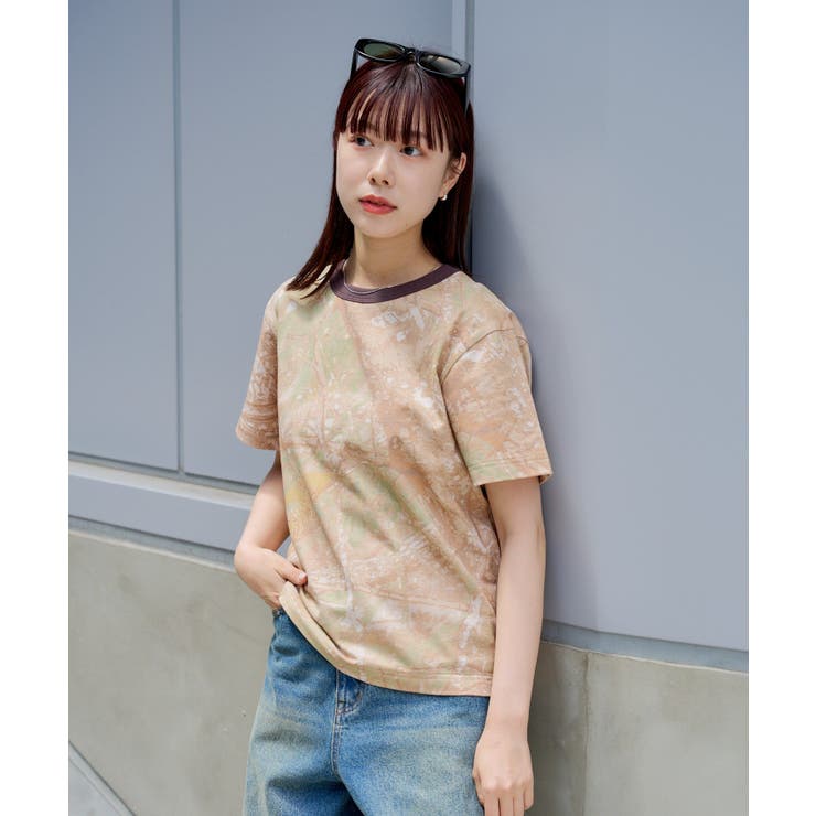 【Kastane】CAMOUFLAGE T-SHIRT | PAL GROUP OUTLET | 詳細画像1 