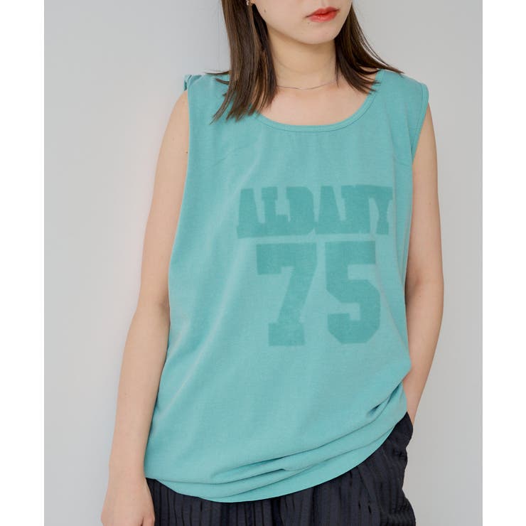 GRN | 【Kastane】SUNFADE LOGO TANK TOP | PAL GROUP OUTLET