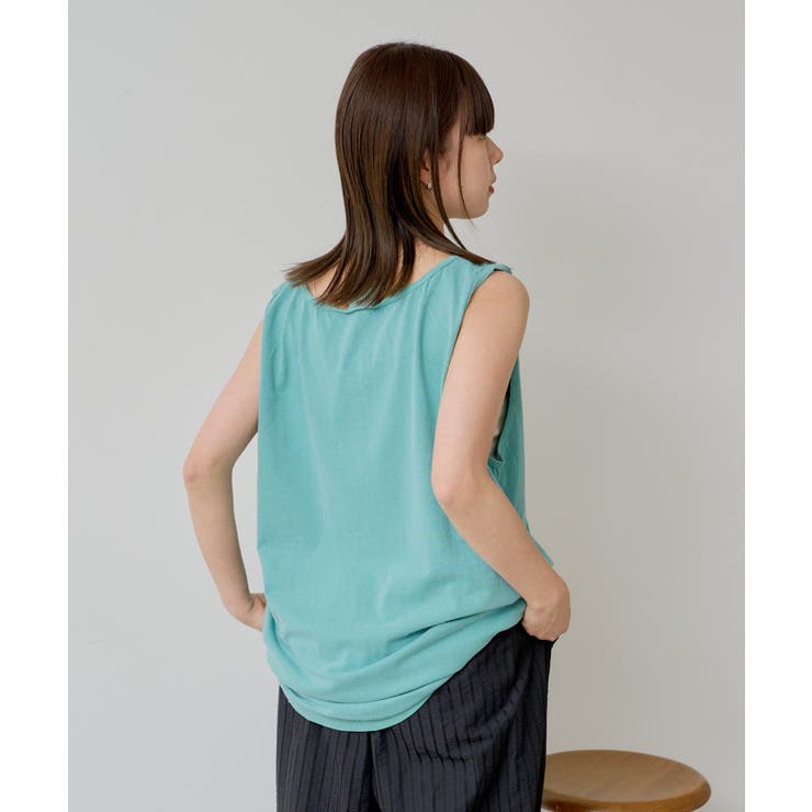 【Kastane】SUNFADE LOGO TANK TOP | PAL GROUP OUTLET | 詳細画像11 