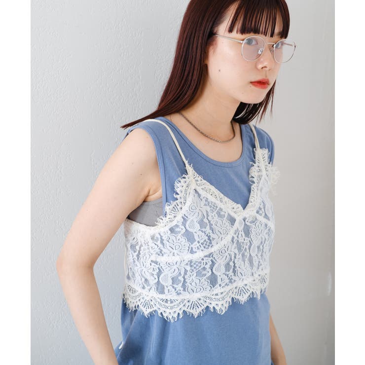 【Kastane】SUNFADE LOGO TANK TOP | PAL GROUP OUTLET | 詳細画像24 