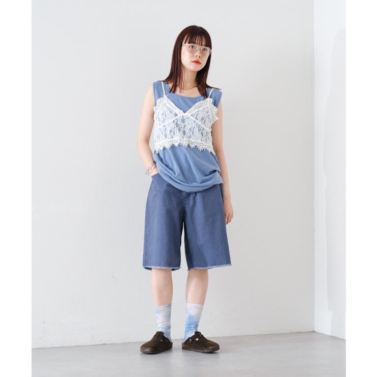 【Kastane】SUNFADE LOGO TANK TOP | PAL GROUP OUTLET | 詳細画像27 