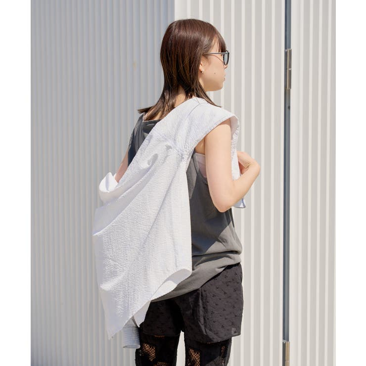 【Kastane】SUNFADE LOGO TANK TOP | PAL GROUP OUTLET | 詳細画像40 