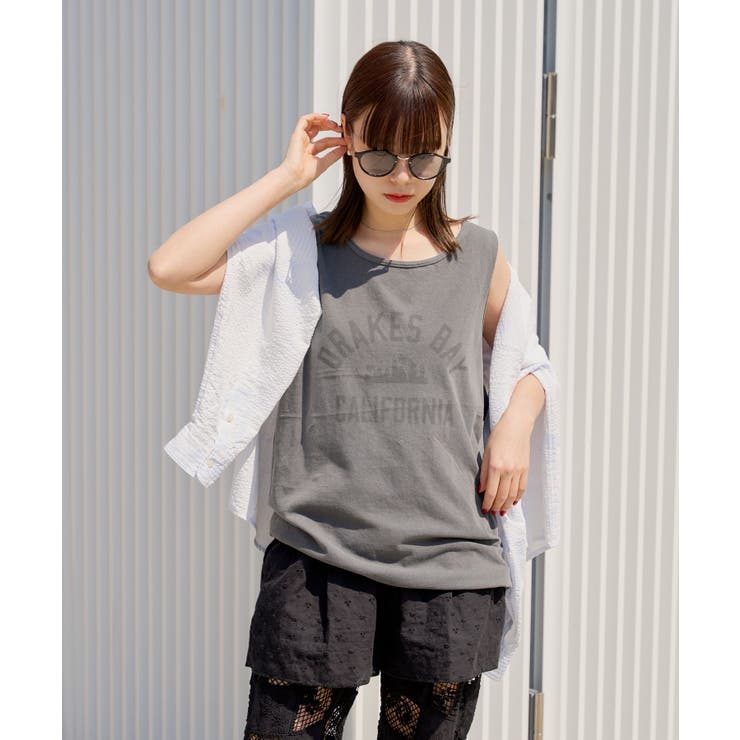 【Kastane】SUNFADE LOGO TANK TOP | PAL GROUP OUTLET | 詳細画像34 