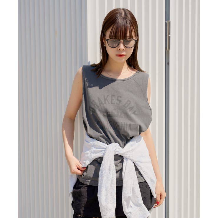 【Kastane】SUNFADE LOGO TANK TOP | PAL GROUP OUTLET | 詳細画像35 