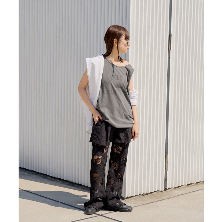 【Kastane】SUNFADE LOGO TANK TOP | PAL GROUP OUTLET | 詳細画像37 