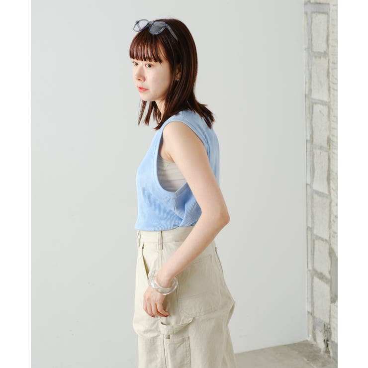 【Kastane】TIE DYED THERMAL TANK TOP | PAL GROUP OUTLET | 詳細画像22 