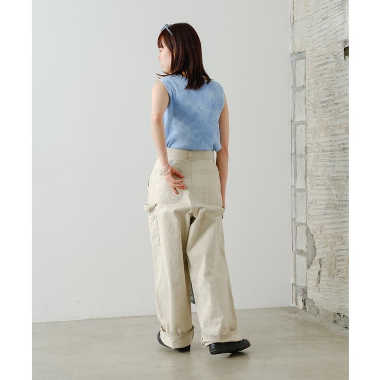 【Kastane】TIE DYED THERMAL TANK TOP | PAL GROUP OUTLET | 詳細画像25 