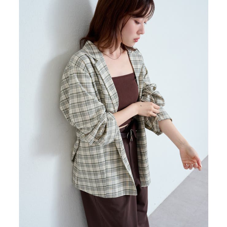 【Kastane】チェックジャケット | PAL GROUP OUTLET | 詳細画像1 
