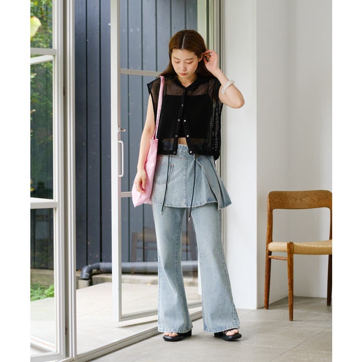 【Kastane】メッシュノースリパーカー | PAL GROUP OUTLET | 詳細画像11 