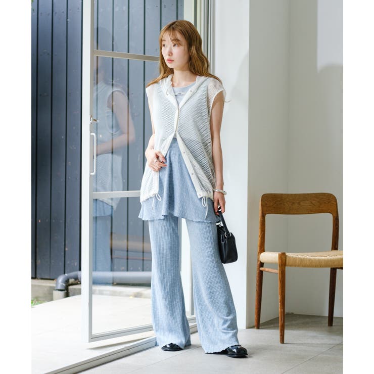 【Kastane】メッシュノースリパーカー | PAL GROUP OUTLET | 詳細画像17 