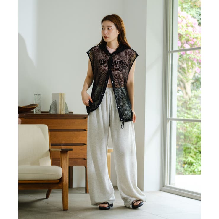 【Kastane】メッシュノースリパーカー | PAL GROUP OUTLET | 詳細画像23 