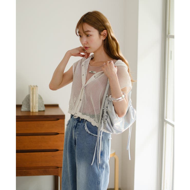 【Kastane】メッシュノースリパーカー | PAL GROUP OUTLET | 詳細画像4 