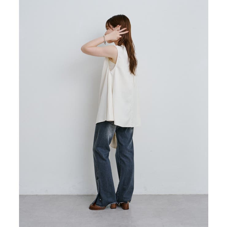 【Kastane】B 編み上げベスト | PAL GROUP OUTLET | 詳細画像10 