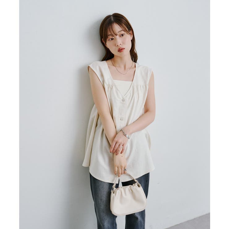 【Kastane】B 編み上げベスト | PAL GROUP OUTLET | 詳細画像4 