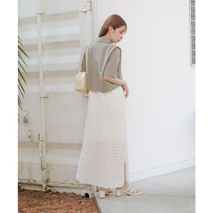 【Kastane】半袖タックジャケット | PAL GROUP OUTLET | 詳細画像9 