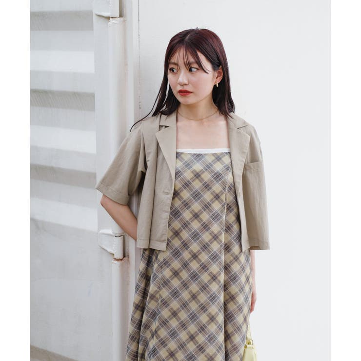 【Kastane】半袖タックジャケット | PAL GROUP OUTLET | 詳細画像11 