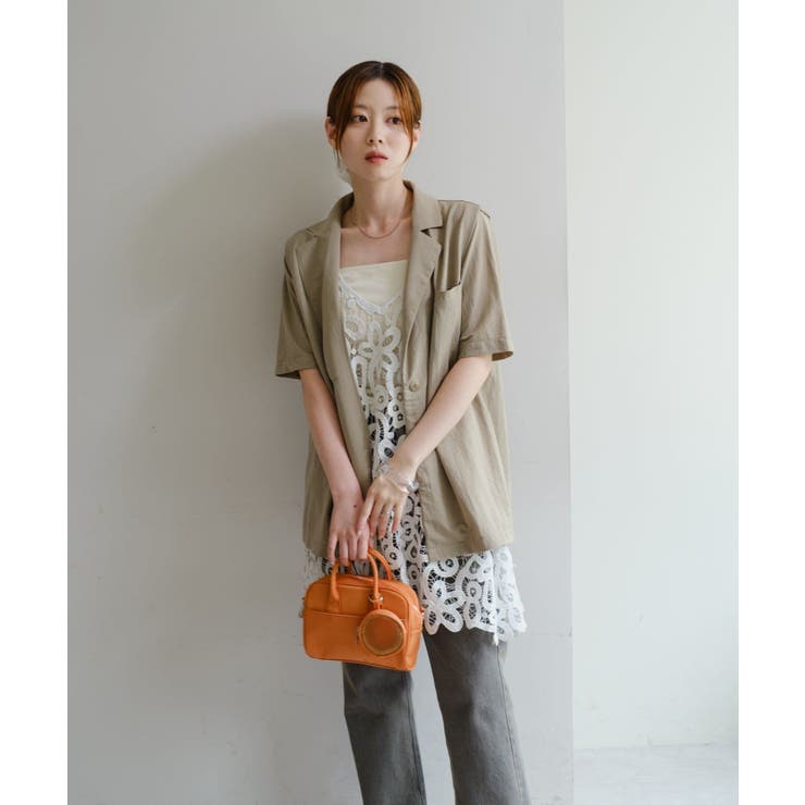 【Kastane】半袖タックジャケット | PAL GROUP OUTLET | 詳細画像25 