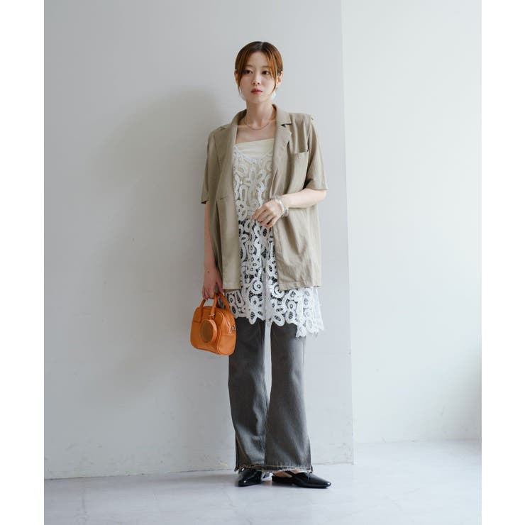 【Kastane】半袖タックジャケット | PAL GROUP OUTLET | 詳細画像26 