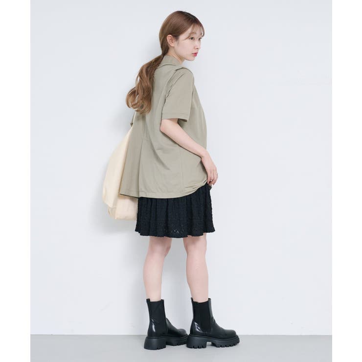 【Kastane】半袖タックジャケット | PAL GROUP OUTLET | 詳細画像33 