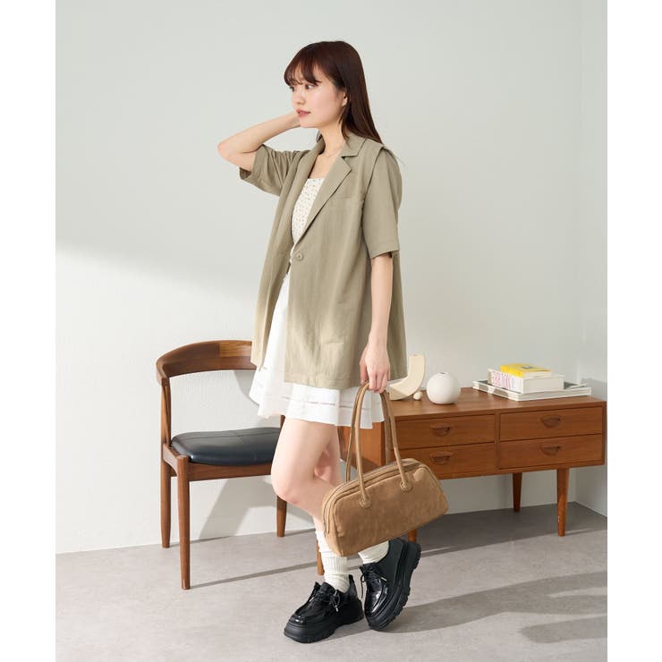 【Kastane】半袖タックジャケット | PAL GROUP OUTLET | 詳細画像41 