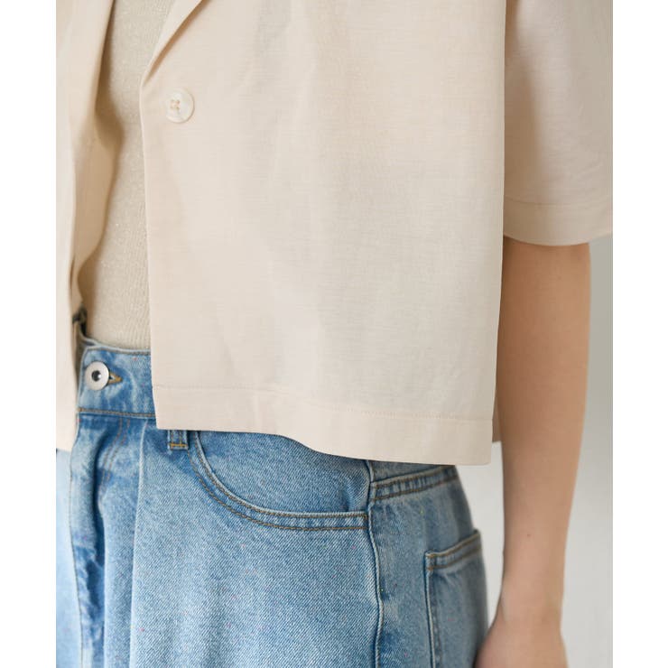 【Kastane】半袖タックジャケット | PAL GROUP OUTLET | 詳細画像49 