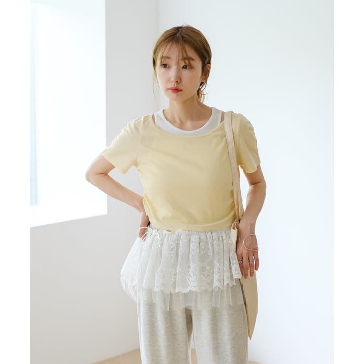 【Kastane】リブレイヤードTEE | PAL GROUP OUTLET | 詳細画像9 