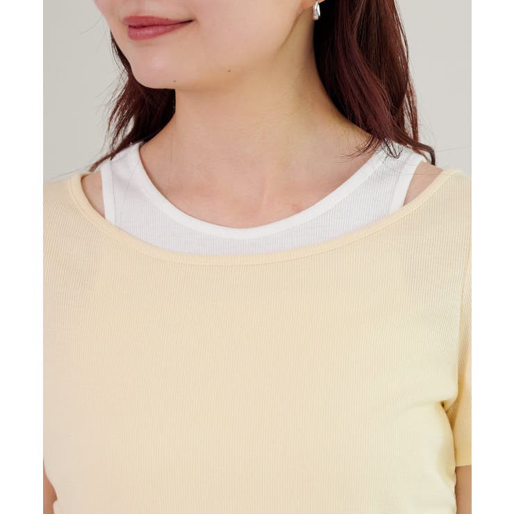 【Kastane】リブレイヤードTEE | PAL GROUP OUTLET | 詳細画像16 